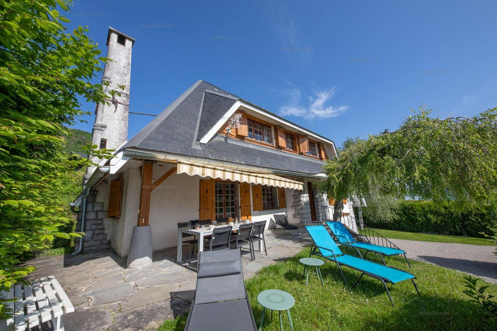 Savoielac - Lac D'Annecy - Sevrier - Bord De Lac : Villa Poisson Rouge Esterno foto