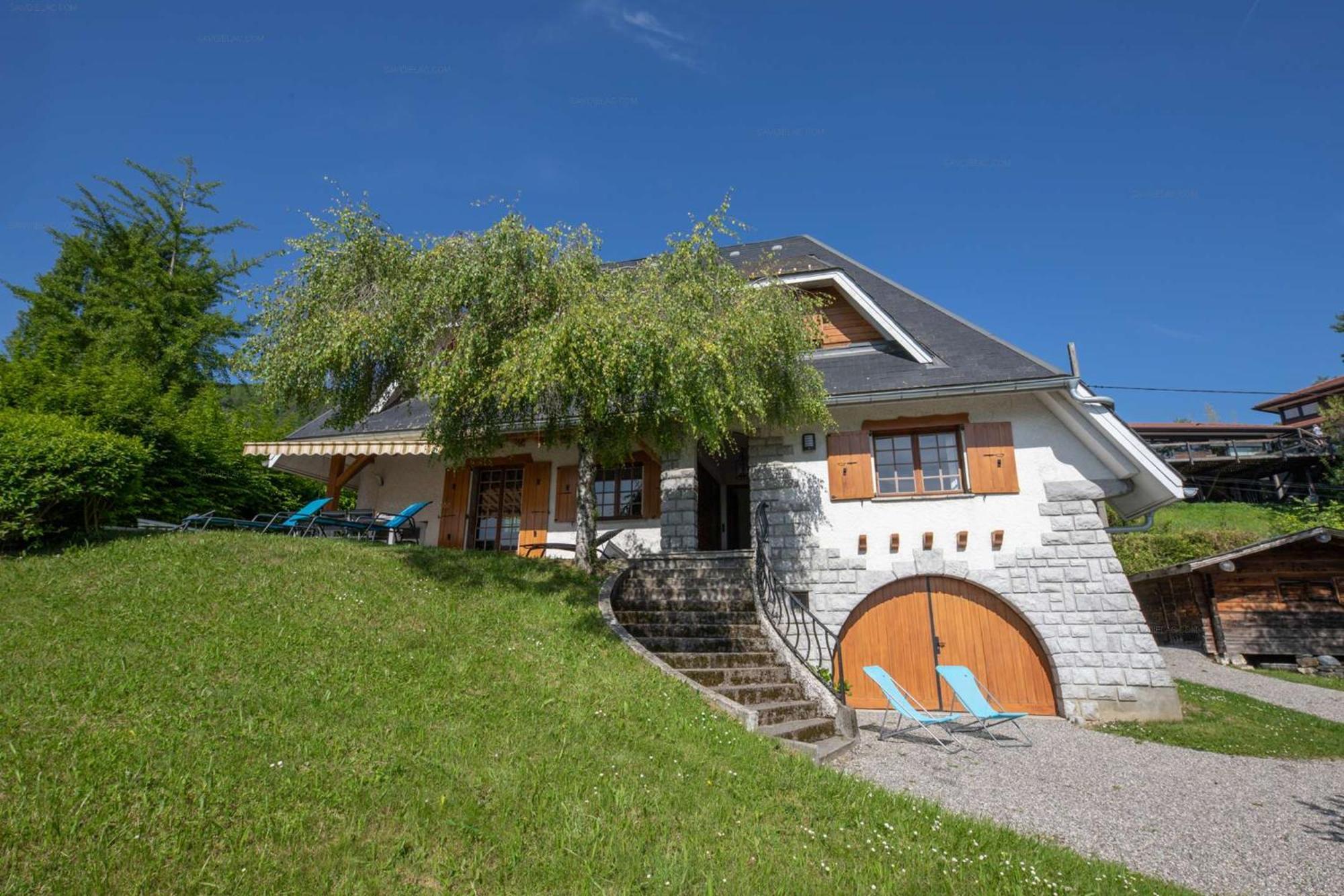 Savoielac - Lac D'Annecy - Sevrier - Bord De Lac : Villa Poisson Rouge Esterno foto